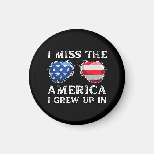 ik mis de Amerika waar ik ben opgegroeid Magneet (Voorkant)