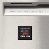 Ik mis de Amerika waar ik ben opgegroeid USA Ameri Magneet (Insitu (Vaatwasser))