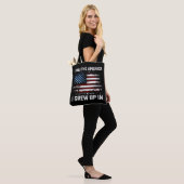 Ik mis de Amerika waar ik ben opgegroeid USA Ameri Tote Bag (Op model)