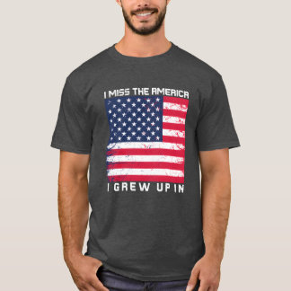 Ik mis de Amerika waar ik ben opgegroeid vintage T-shirt