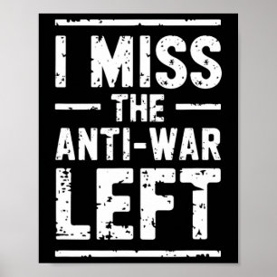 Ik mis de anti-oorlog linkse vredesactivist Libert Poster