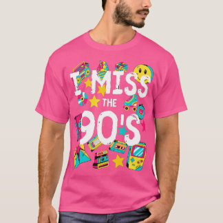 Ik mis de jaren '90  jaren '90 Throwback T-shirt