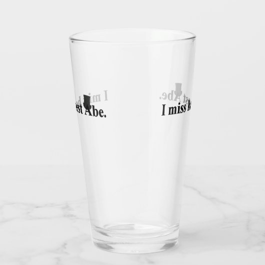 Ik mis eerlijk Abe Glas (Rechts)