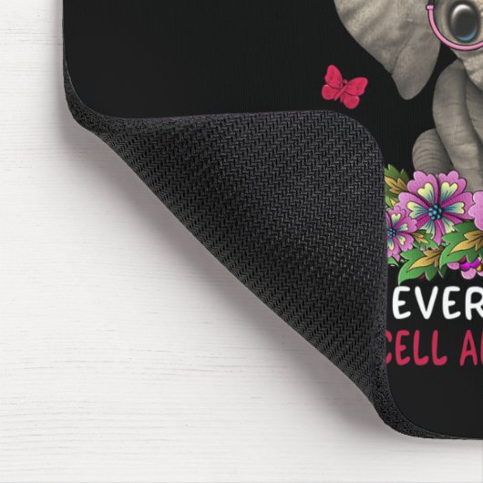 Ik mis elke dag Sikkelcelanemie Awarene Muismat (Hoek)