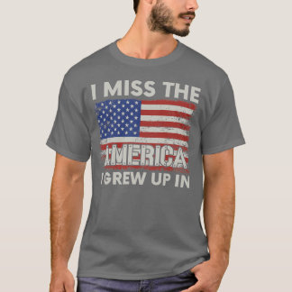 Ik mis het Amerika dat ik opgroeide in Amerikaanse T-shirt