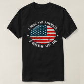 Ik mis het Amerika dat ik opgroeide in de Amerikaa T-shirt (Design voorkant)