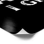 Ik mis het Amerika waarin ik ben opgegroeid Perfect Poster (Hoek)