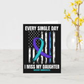 Ik mis het Suicide Awareness Shirt Prevent Kaart (Gele Bloem)