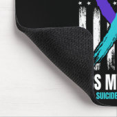 Ik mis het Suicide Awareness Shirt Prevent Muismat (Hoek)