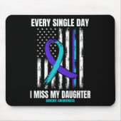 Ik mis het Suicide Awareness Shirt Prevent Muismat (Voorkant)