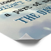 Ik mis je altijd, papa/Memorial Poster (Hoek)