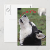 Ik mis je briefkaart (Voorkant / Achterkant)