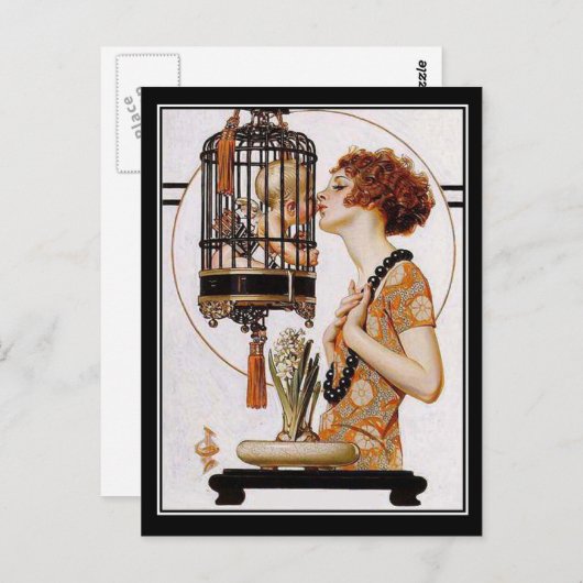 Ik mis je Briefkaart (Voorkant / Achterkant)