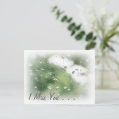 Ik mis je Briefkaart (Staand voorkant)