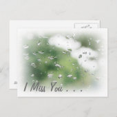 Ik mis je Briefkaart (Voorkant / Achterkant)