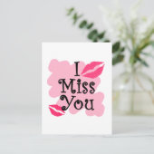 Ik mis je briefkaart (Staand voorkant)