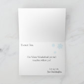 Ik mis je deze kerst feestdagen kaart (Binnen)