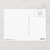 Ik mis je gedicht van een meisje: Vogel en vogels Briefkaart (Achterkant)