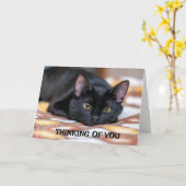 *IK MIS JE/GELUKKIGE VERJAARDAG* KAART (Gele Bloem)