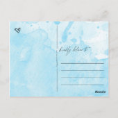 Ik mis je gezicht briefkaart (Achterkant)