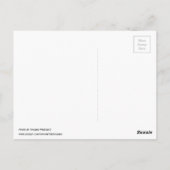 Ik mis je! Golden Retriever Puppy Briefkaart (Achterkant)