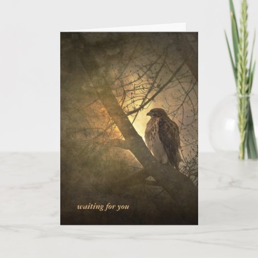 ik mis je in boom kaart (Voorkant)