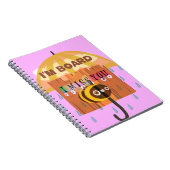 Ik mis je in de regen die ik verveel. notitieboek (Rechterzijde)