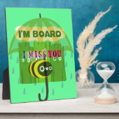 Ik mis je in het algemeen fotoplaat (Zijkant)