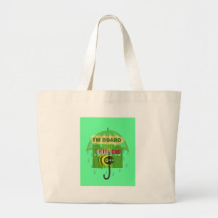 Ik mis je in het algemeen grote tote bag