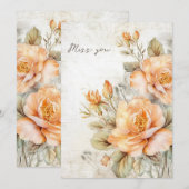 Ik mis je kaart (Voorkant / Achterkant)