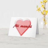 Ik mis je kaart (Gele Bloem)