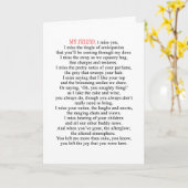 Ik mis je Kaart (Gele Bloem)