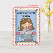 Ik mis je kaart (Gele Bloem)