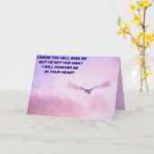 Ik mis je Kaart (Gele Bloem)