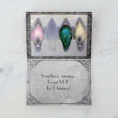 Ik mis je kerst Kaart (Binnen)