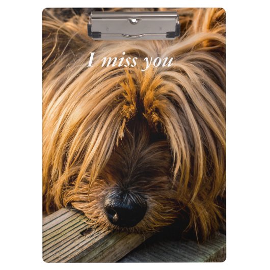 Ik mis je klembord (Voorkant)