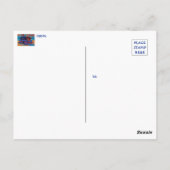 Ik mis je "knuffels sturen" briefkaart (Achterkant)