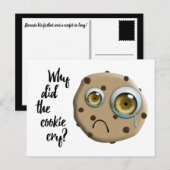 Ik mis je koekjesgrapje briefkaart (Voorkant / Achterkant)