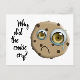 Ik mis je koekjesgrapje briefkaart