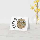 Ik mis je koekjesgrapje kaart (Gele Bloem)