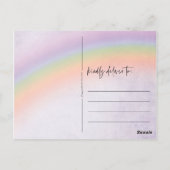 Ik mis je lachende gezicht Briefkaart (Achterkant)