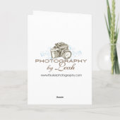 Ik mis je met Kerstmis Feestdagen Kaart (Achterkant)