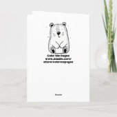 Ik mis je, mijn vriend | kleurplaat kaart (Achterkant)