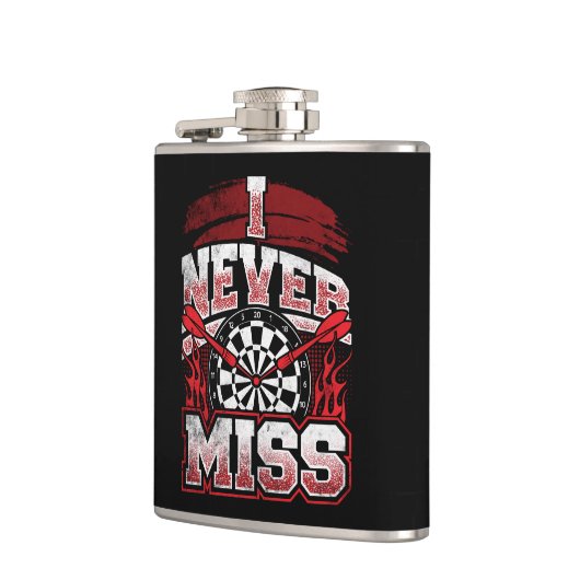 Ik mis je nooit dartfles 6 oz. heupfles (Links)