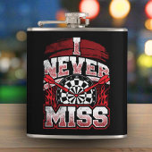 Ik mis je nooit dartfles 6 oz. heupfles