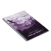 Ik mis je omdat... Grief Keepomwille Journal Notitieboek (Rechterzijde)