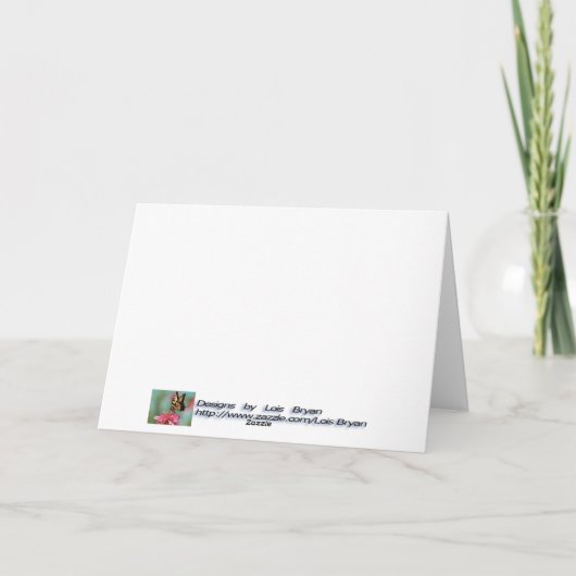 Ik mis je op de Thanksgiving kaart (Achterkant)