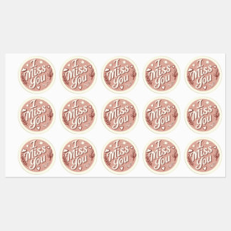 Ik mis je Stickers