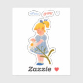 Ik mis je! Stickers en labels (Vel)