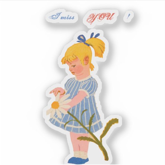 Ik mis je! Stickers en labels (Voorkant)
